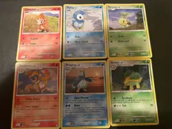 Pokemon Diamond And Pearl 2007 Starter Bundle - 6 Cards LP/MP - Pokemon TCG - Image 1