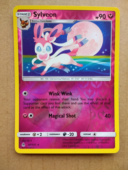 Pokemon TCG Sylveon Forbidden Light Reverse Holo Card 87/131 - Image 1