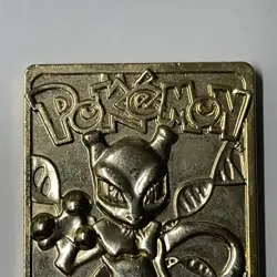1999 Nintendo Gold Plated Mewtwo Pokemon Card BK Collectible - Image 5