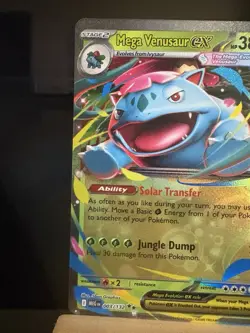 MEGA VENUSAUR EX - 3/132 Mega Evolution -NM- Double Rare - Pokemon TCG Card - Image 2