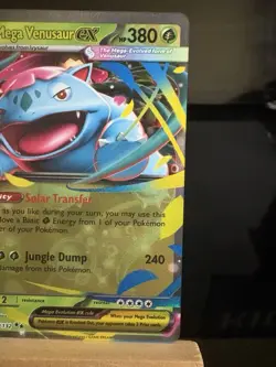 MEGA VENUSAUR EX - 3/132 Mega Evolution -NM- Double Rare - Pokemon TCG Card - Image 3