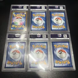 POKEMON TCG Graded Slabs 6X Slab Lot PSA Graded Cards - Image 2