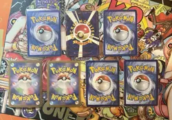 TCG Pokemon English SR, Gold, Vintage Full Art 7 Card lot Sword & Shield, S/V - Image 2