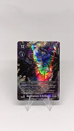 BeelStarmon X Antibody EX7-073 - Alt Art SEC EX07 Digimon Card Game TCG - Image 2