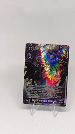BeelStarmon X Antibody EX7-073 - Alt Art SEC EX07 Digimon Card Game TCG - Image 3