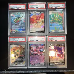 PSA Pokemon Card Collection Graded Lot Full Arts Mint Near Mint - Image 1