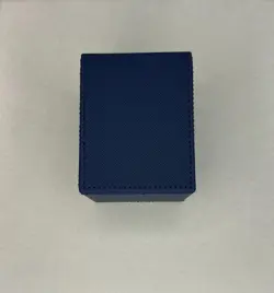 Deck Box (MTG Cards, Trading Card Case) Large Size for 100+ Cards Dice-Blue - Image 3