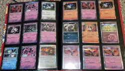 Pokemon Binder Card Collection Vintage And Modern Holos/Reverse Various Sets TCG - Image 3