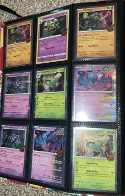 Pokemon Binder Card Collection Vintage And Modern Holos/Reverse Various Sets TCG - Image 4