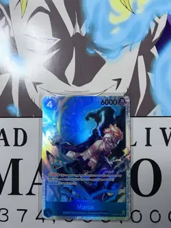 One Piece TCG Marco PRB02-008 SR AA NM Foil Plus Marco Don Card! - Image 2