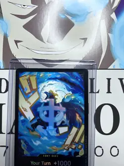 One Piece TCG Marco PRB02-008 SR AA NM Foil Plus Marco Don Card! - Image 3