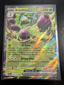 Pokemon TCG Arboliva EX Double Rare Holo Card 023/182 Sv10: Destined Rivals - Image 1
