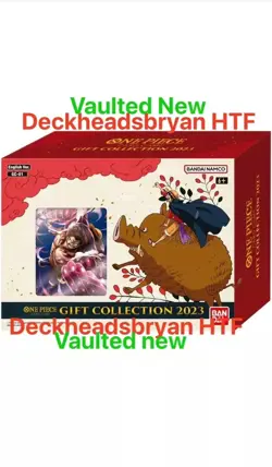 One Piece Card Game - Gift Collection 2023 New & Vaulted HTF - Image 1