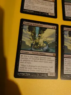 MTG Card. Fendeep Summoner playset. 4 cards rare morningtide shaman - Image 2