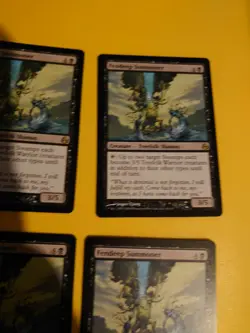 MTG Card. Fendeep Summoner playset. 4 cards rare morningtide shaman - Image 4