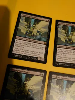 MTG Card. Fendeep Summoner playset. 4 cards rare morningtide shaman - Image 5
