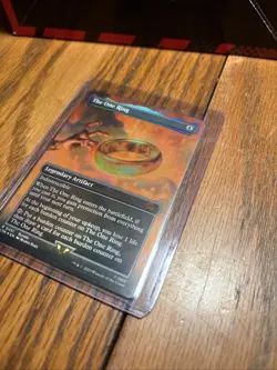 The One Ring Borderless Foil Mtg 0451 - Image 2