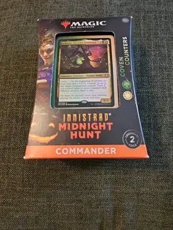 MTG - Coven Counters - Innistrad Midnight Hunt Commander Deck - Image 1
