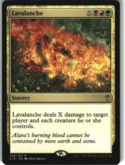 Lavalanche ~ Mixed Sets Same Art ~ 209 ~ Base ~ X^MTG - Image 1
