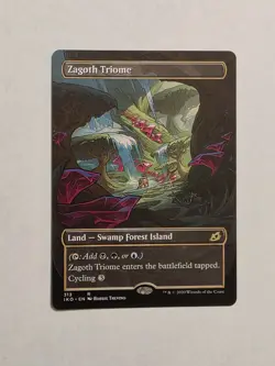 Zagoth Triome - Showcase - Ikoria - Near Mint - MTG - Image 1