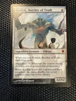 Kozilek, Butcher of Truth Rise of the Eldrazi Regular - Image 1