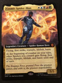 Cosmic Spider-Man - Extended Art - SPM - MTG - EN - NM - 0271 - Image 1