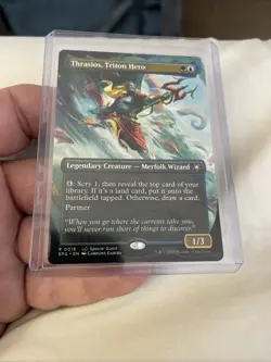 MTG - Thrasios, Triton Hero, #0016, Special Guests, Borderless Non-Foil, NM Rare - Image 2