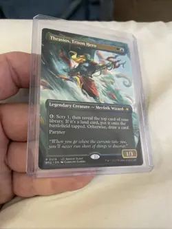 MTG - Thrasios, Triton Hero, #0016, Special Guests, Borderless Non-Foil, NM Rare - Image 3