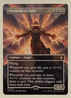 Exemplar of Light Borderless - Foundations MTG Magic the Gathering - Image 1
