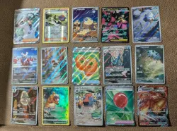Lot Of 15 Pokemon Holo cards Clawitzwr N's Plan Ferroseed Blaziken Delibird + 10 - Image 1