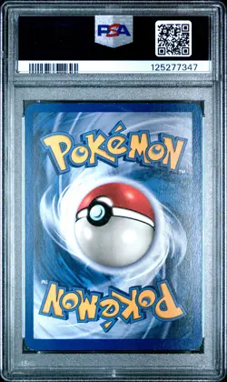 1999 POKEMON FOSSIL 1ST ED #14 RAICHU-HOLO PSA 8 - Image 2