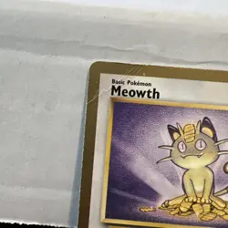 Pokemon TCG Meowth - Gold Border - Promo - Jungle 56/64 - Image 3