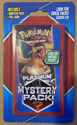 Pokemon Mystery Platinum Pack Walgreens Chase Pack Seeded 1:10 Charizard - Image 1