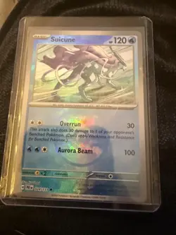 Suicune 24/131 Pokemon 2025 Prismatic Evolutions Master Ball Reverse Holo - Image 1