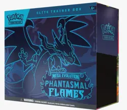 Pokemon TCG - Mega Evolution - Phantasmal Flames Elite Trainer Box *PRESALE* - Image 1