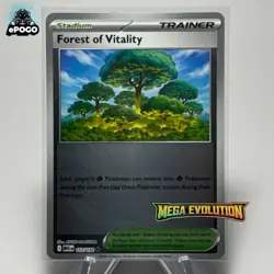 Forest of Vitality 117/132 Reverse Holo Pokemon TCG: Mega Evolution MINT - Image 1