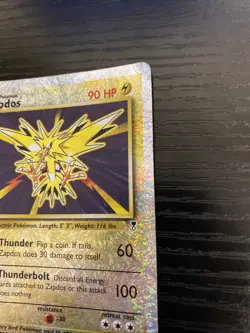 Zapdos 19/110 Legendary Collection Reverse Holo Rare 2002 Pokemon LP - Image 4