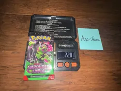 HEAVIEST! 22.81g Pokemon SHROUDED FABLE 🔥🔥 Booster Pack Factory Sealed D4 - Image 1