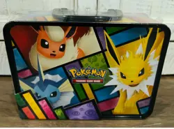 2021 RELEASE! MINT, SEALED Pokemon TCG - Eevee Collector's Chest Lunchbox Tin 820650809514 - Image 2