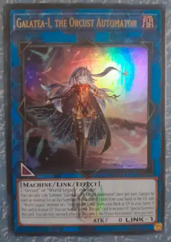 Yu-Gi-Oh! Galatea-I, the Orcust Automaton Embl. Ultra Rare (BLMM-EN052) 1st. NM - Image 1