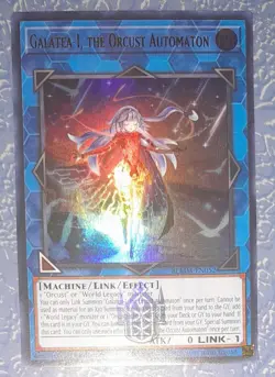 Yu-Gi-Oh! Galatea-I, the Orcust Automaton Embl. Ultra Rare (BLMM-EN052) 1st. NM - Image 2