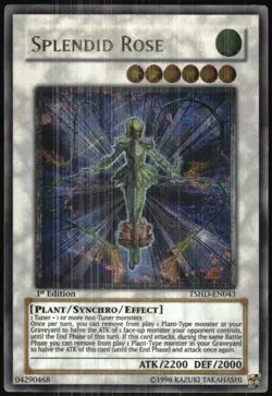 Yu-Gi-Oh! - The Shining Darkness Splendid Rose 2010 TSHD-EN043 1st Edition - Image 1
