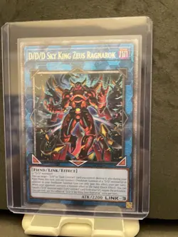 Yugioh! D/D/D Sky King Zeus Ragnarok - DOOD-EN049 - Starlight Rare - 1st Edition - Image 1