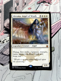 Akroma, Angel of Wrath - Masters 25 #2 Mythic Rare Magic [MTG] Card - Near Mint - Image 2
