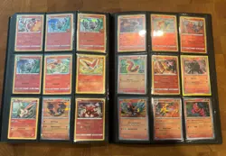 Pokemon Binder 260+ Lot Cards Vintage Foil Modern - Image 1