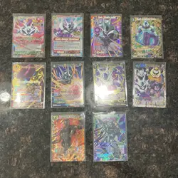 Cooler Foil Lot of 10 Dragon Ball Super Card Game | LP/NM - Image 1