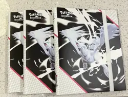 Pokemon TCG Card WHITE FLARE BINDER ONLY - Empty Holds 360 Cards - NEW 3x - Image 1