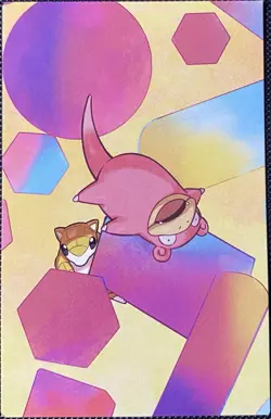 PUZZLE PIECE Slowpoke #79 - Scarlet & Violet 151 Pokemon Art Card 2023 - Image 1