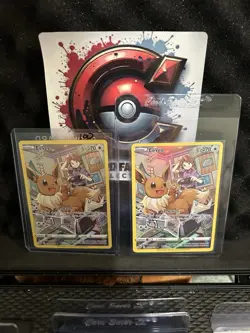 Pokemon TCG Eevee Brilliant Stars Trainer Gallery Full Art Holo Card TG11/TG30 - Image 1