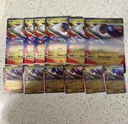 Mega Latias Ex Lenticular Jumbo Promo 011 - Mega Evolution Lot Of 6 Cards - Image 1